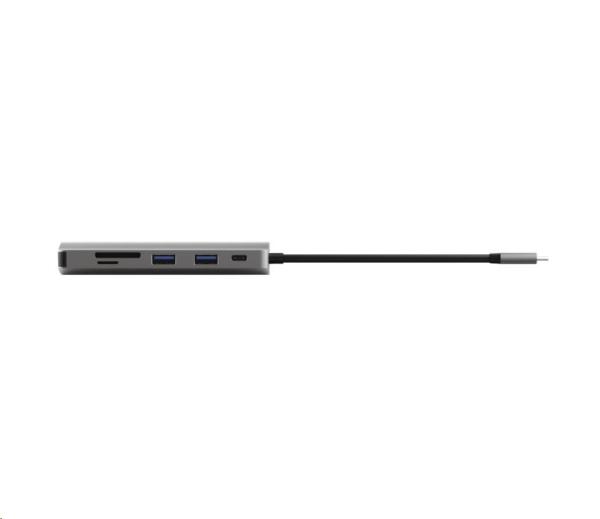 Adaptér TRUST DALYX,  7 v 1,  USB-C3