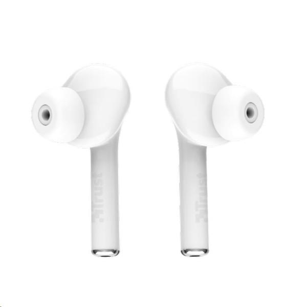 TRUST sluchátka NIKA Touch Bluetooth Wireless Earphones,  white/ bílá4