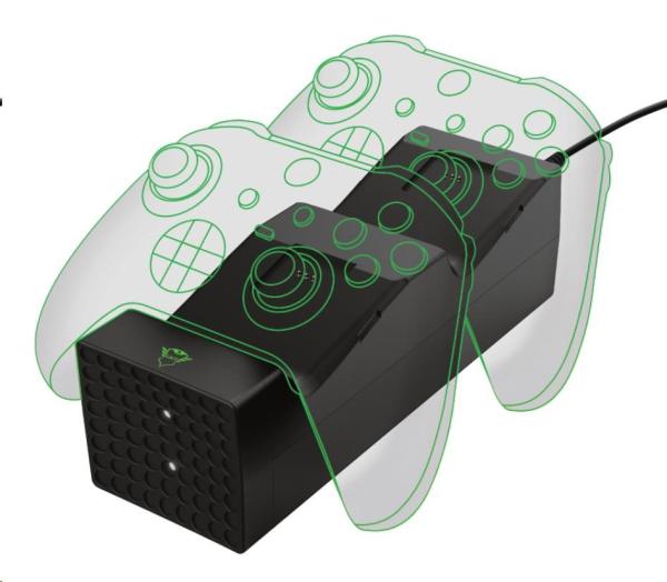 TRUST nabíjecí stanice GXT 250 Duo Charging Dock for Xbox Series X / S5
