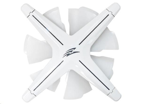 EVOLVEO Ptero 12CR,  PWM,  4pin,  LED červená,  12V ventilátor 120mm1