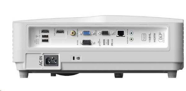 Optoma projektor W340UST (DLP, FULL 3D, WXGA, 4 000 ANSI, 22 000:1, 16:10, 2xHDMI, VGA, MHL, RJ45, RS232, 16W speaker)4