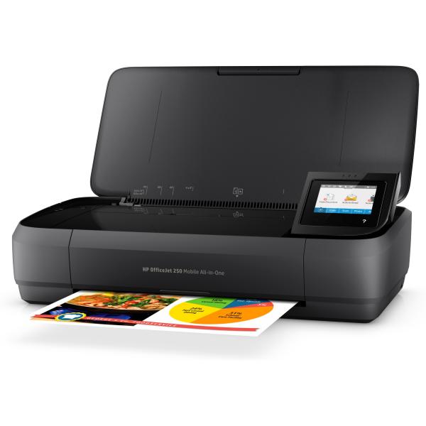 HP Officejet 250 Mobile All-in-one (A4,  10 strán za minútu,  USB,  Wi-Fi,  tlač,  BT,  skenovanie,  kopírovanie)5