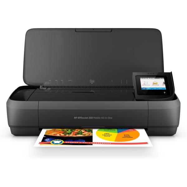 HP Officejet 250 Mobile All-in-one (A4,  10 strán za minútu,  USB,  Wi-Fi,  tlač,  BT,  skenovanie,  kopírovanie)8