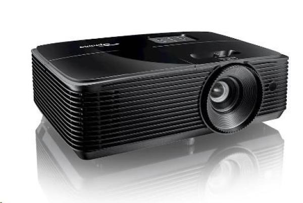Optoma projektor S400LVe (DLP,  SVGA,  4000 ANSI,  25 000:1,  HDMI,  VGA,  Audio,  10W speaker)1