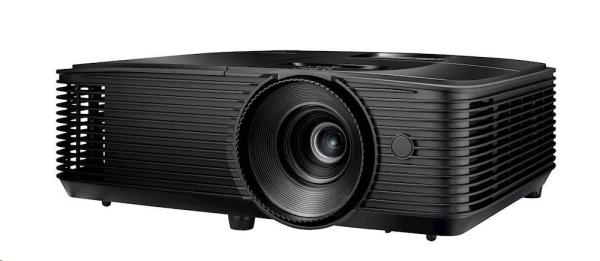 Optoma projektor H185X (DLP, FULL 3D, WXGA, 3 700 ANSI, 28 000:1, HDMI, VGA, RS232, 1x10W speaker)0