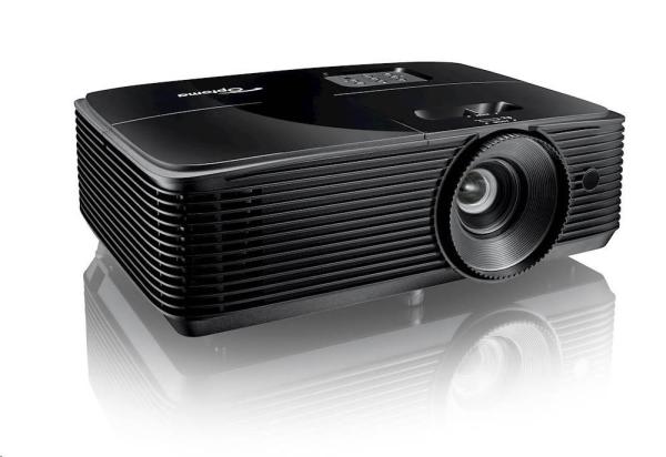 Optoma projektor H185X (DLP, FULL 3D, WXGA, 3 700 ANSI, 28 000:1, HDMI, VGA, RS232, 1x10W speaker)1