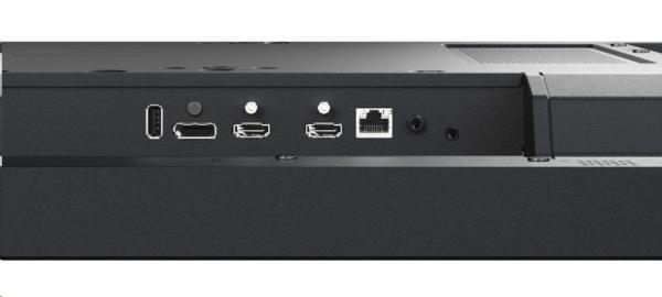 SHARP/ NEC LFD 49" MultiSync M491,  IPS,  3840 x2160,  500nit,  8000:1,  8ms,  24/ 7,  DP,  HDMI,  LAN,  USB,  Mediaplayer2