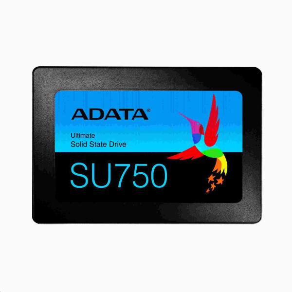 ADATA SSD 1TB Ultimate SU750SS 2, 5" SATA III 6Gb/ s (R:550/  W:520MB/ s) 3D TLC