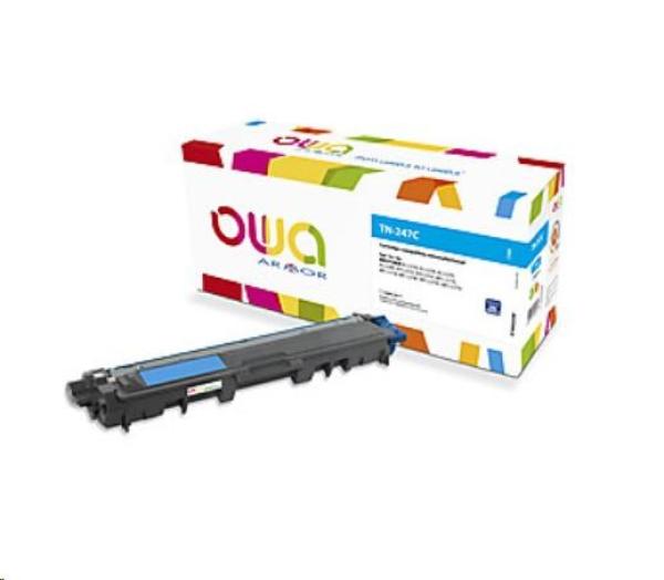 OWA Armor toner pre BROTHER DCP L3510CDW,  DCP L3550CDW,  HL L3210CW,  HL L3270CDW,  TN247C,  2300 ks.,  modrá/ kyanová (TN-24