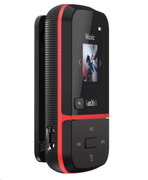 SanDisk Clip Sport Go MP3 Player 16GB,  Red2