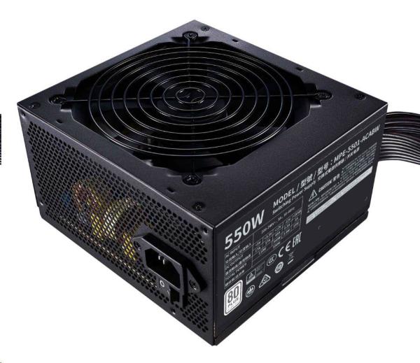 Cooler Master zdroj MWE White 550W V2,  120mm,  80+3
