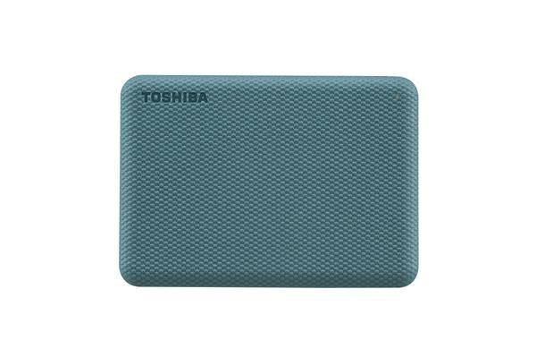 TOSHIBA HDD CANVIO ADVANCE (NOVÝ) 1TB,  2, 5",  USB 3.2 Gen 1,  zelená