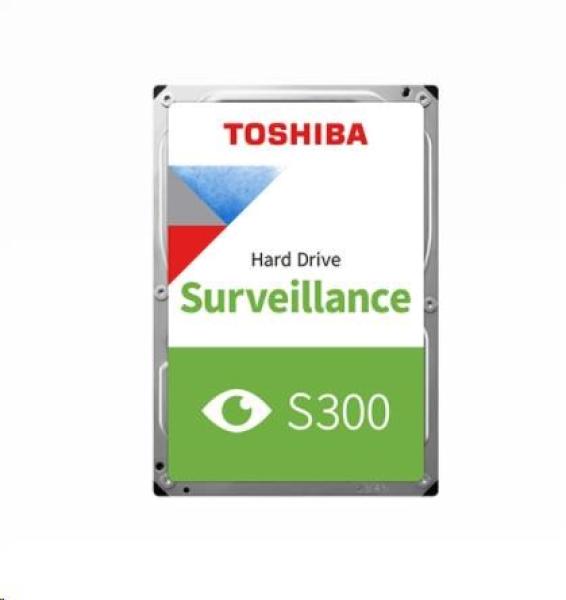 TOSHIBA HDD S300 Surveillance (CMR) 1TB,  SATA III,  5400 otáčok za minútu,  128MB cache,  3, 5",  BULK