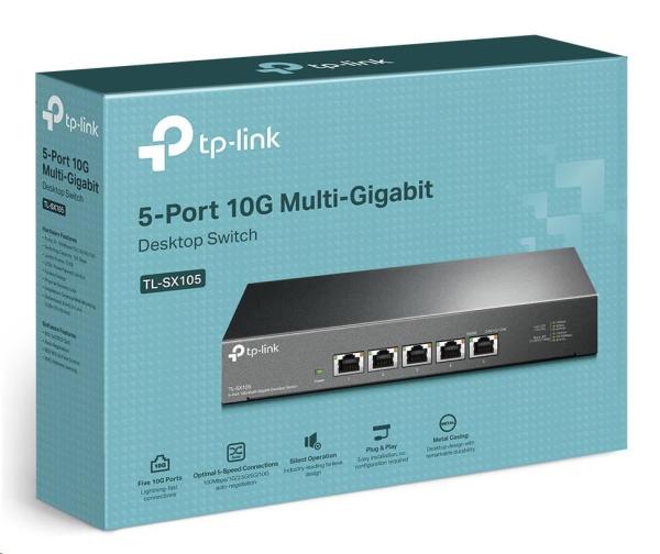 TP-Link switch TL-SX105 (5x10GbE,  fanless)1