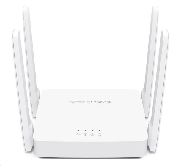 MERCUSYS AC10 WiFi5 router (AC1200,  2, 4GHz/ 5GHz,  2x100Mb/ s LAN,  1x100Mb/ s WAN)