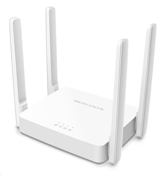 MERCUSYS AC10 WiFi5 router (AC1200,  2, 4GHz/ 5GHz,  2x100Mb/ s LAN,  1x100Mb/ s WAN)0