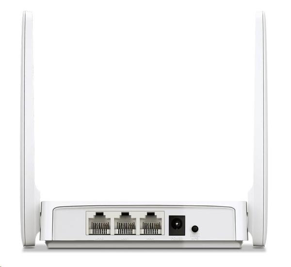 MERCUSYS AC10 WiFi5 router (AC1200,  2, 4GHz/ 5GHz,  2x100Mb/ s LAN,  1x100Mb/ s WAN)2