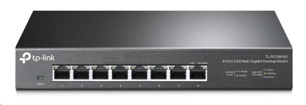 TP-Link switch TL-SG108-M2 (8x2,5GbE, fanless)