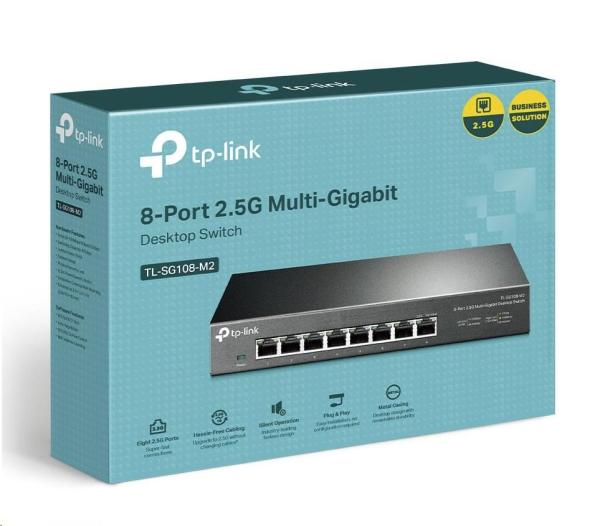 TP-Link switch TL-SG108-M2 (8x2, 5GbE,  fanless)7