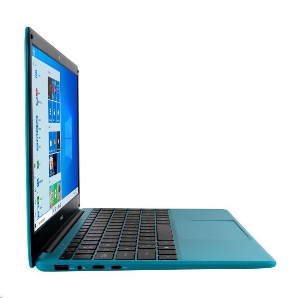UMAX NB VisionBook 14Wr Turquoise - 14, 1" IPS FHD 1920x1080,  Celeron N4020@1, 1 GHz,  4GB, 64GB,  Intel UHD, W10P,  tyrkysová0