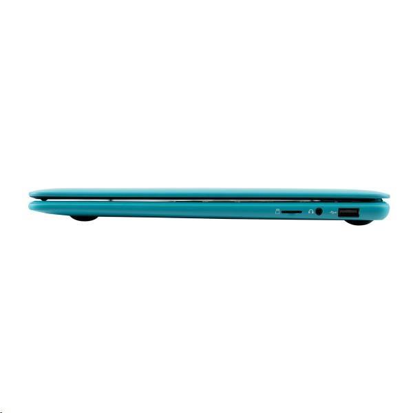 UMAX NB VisionBook 14Wr Turquoise - 14, 1" IPS FHD 1920x1080,  Celeron N4020@1, 1 GHz,  4GB, 64GB,  Intel UHD, W10P,  tyrkysová5