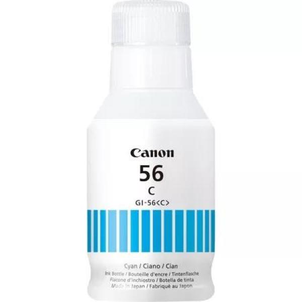 Canon BJ INK GI-56 C EUR Cyan Ink Bottle pro Maxify GX6050/3050/5550/7050/4050/5050/6550 (15755 str.)1