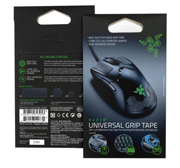 RAZER lepiace pásky Universal Grip Tape6