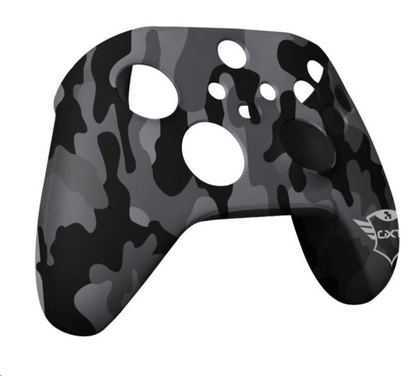 TRUST Obal na ovladač GXT 749K Controller Silicon Skins for Xbox, black camo