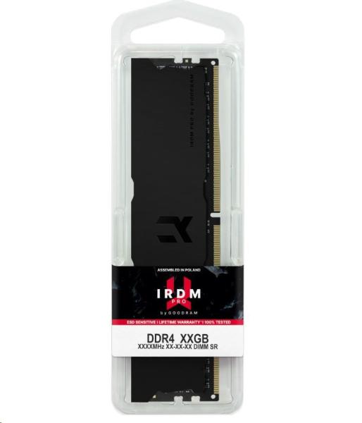 GOODRAM IRDM PRO DDR4 16GB 3600MHz CL18 DR DIMM,  hlboká čierna2