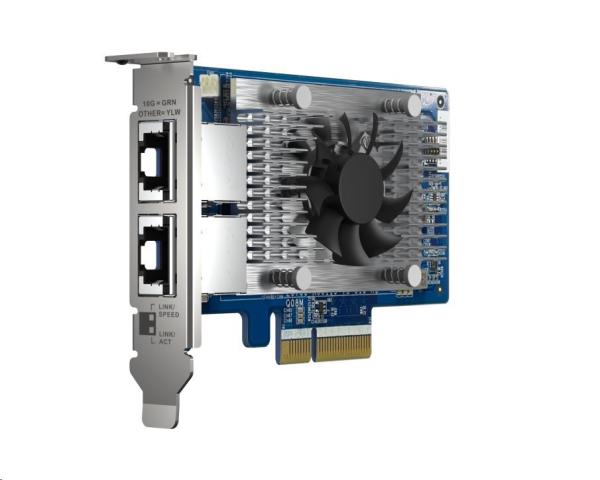 QNAP QXG-10G2T-X710 - dvojportová rozširujúca 10GbE (Intel X710) karta pre PC aj QNAP NAS3