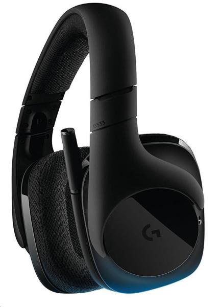 Logitech herní sluchátka G533, Wireless Gaming Headset0
