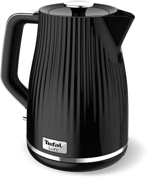 Tefal KO250830 Loft rychlovarná konvice, 2400 W, 1.7 l, kontrolka, automatické vypnutí, černá