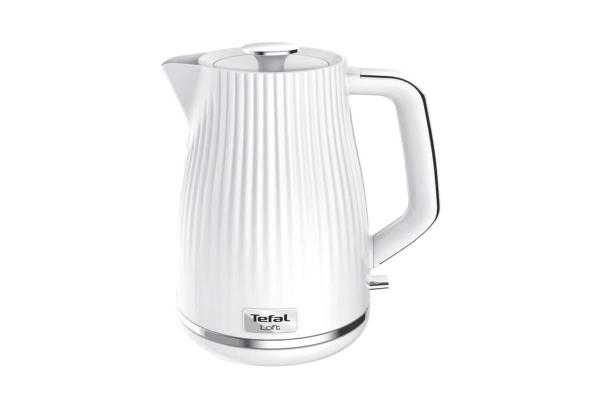 Tefal Loft KO250130 rychlovarná konvice, 2400 W, indikátor hladiny vody, bílá