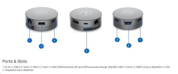 DELL DA310 USB-C Mobile Adapter3