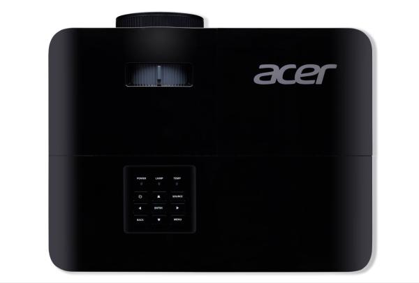 ACER Projektor X1228H,  DLP 3D,  XGA (1024x768),  4500ANSI,  20000:1,  VGA,  HDMI,  1x3W,   2.8 kg, ColorBoost 3D,  ColorSafe II1