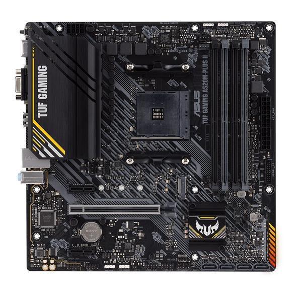 ASUS MB Sc AM4 TUF GAMING A520M-PLUS II,  AMD A520,  4xDDR4,  1xDP,  1xHDMI,  VGA,  mATX2