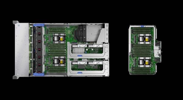 HPE PL DL580G10 4x6230 128G P408i-p 8SFF 4x1600W 4x1Gb 2x10Gb NBD333 4U P05672-B21 RENEW1