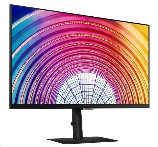 Samsung MT LED LCD monitor 27" ViewFinity 27A600NWUXEN-Flat, IPS, 2560x1440, 5ms, 75Hz, HDMI, DisplayPort, USB3
