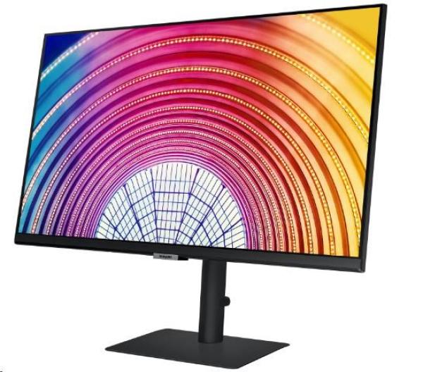 Samsung MT LED LCD monitor 27" ViewFinity 27A600NWUXEN-Flat, IPS, 2560x1440, 5ms, 75Hz, HDMI, DisplayPort, USB7