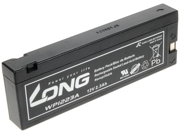 AVACOM Long WP1223A 12V 2, 1Ah 25, 2Wh olověný akumulátor pro profesionální videokamery a defibrilátory