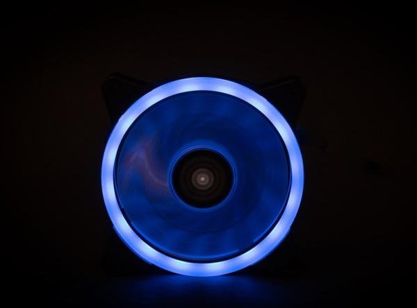 1stCOOL Ventilátor AURA EVO Dual Ring ARGB 12cm9