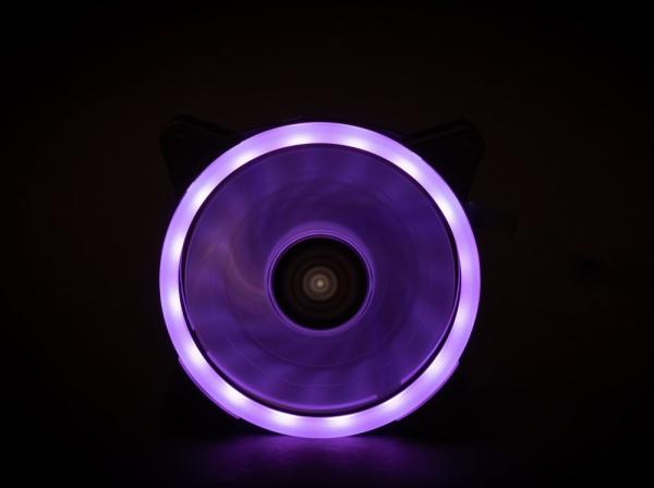 1stCOOL Ventilátor AURA EVO Dual Ring ARGB 12cm11