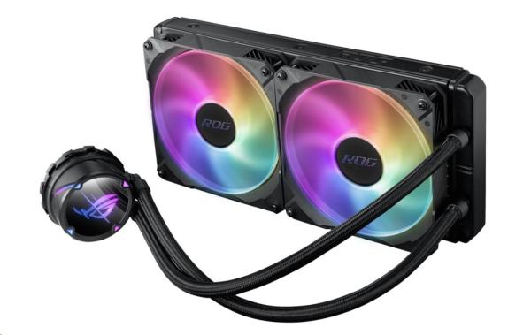 Vodný chladič ASUS CPU AIO ROG STRIX LC II 280 ARGB,  2x140mm