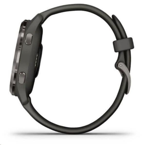 Garmin GPS sportovní hodinky Venu2S Slate/ Black Band3