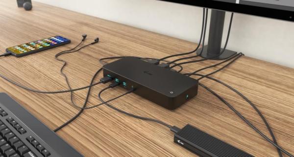 iTec USB 3.0 /  USB-C /  Thunderbolt,  3x 4K dokovacia stanica + Power Delivery 100W1