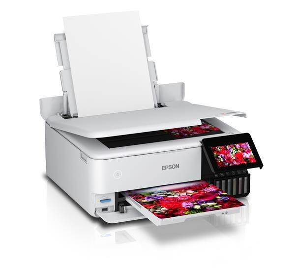 EPSON - poškozený obal - tiskárna ink EcoTank L8160, 3v1, A4, 16ppm, USB,  LCD panel, Foto tiskárna,  6ink1