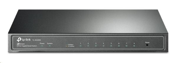 TP-Link OMADA JetStream switch TL-SG2008 (8xGbE,  fanless)