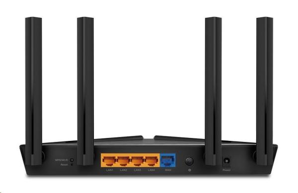 TP-Link Archer AX23 OneMesh/ EasyMesh/ Aginet WiFi6 router (AX1800,  2, 4GHz/ 5GHz,  4xGbELAN, 1xGbEWAN)1