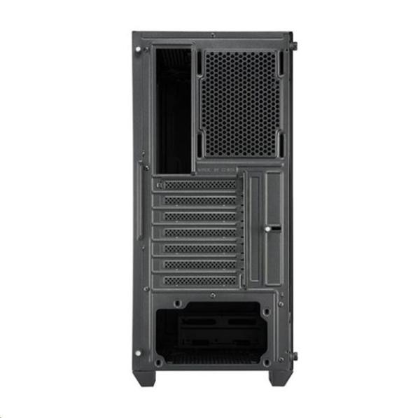 Fortron Midi Tower CMT212G Black,  A.RGB svetelná lišta1