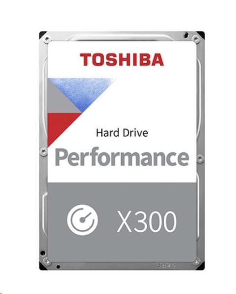TOSHIBA HDD X300 6TB,  SATA III,  7200 otáčok za minútu,  256 MB cache,  3, 5",  DOPRAVA